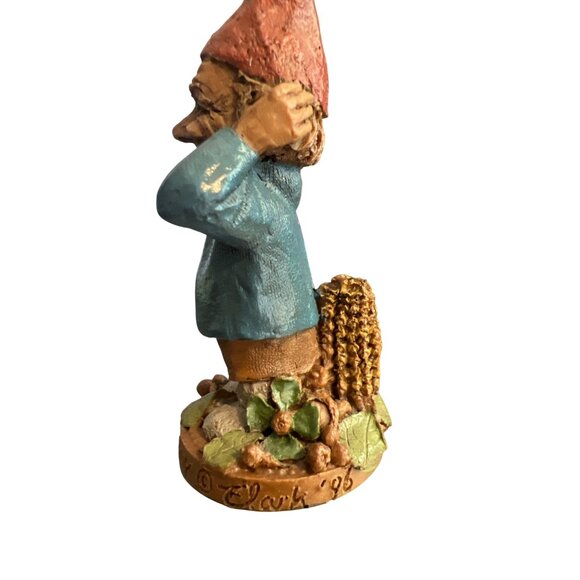 Vintage Tom Clark Charmers Gnome Figure That's Corny 1996 Numbered 35 Estate 3" - Picture 4 of 5